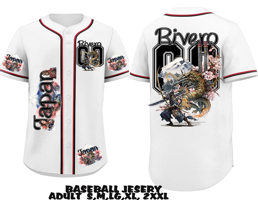 BASEBALL JERSEY ADULT