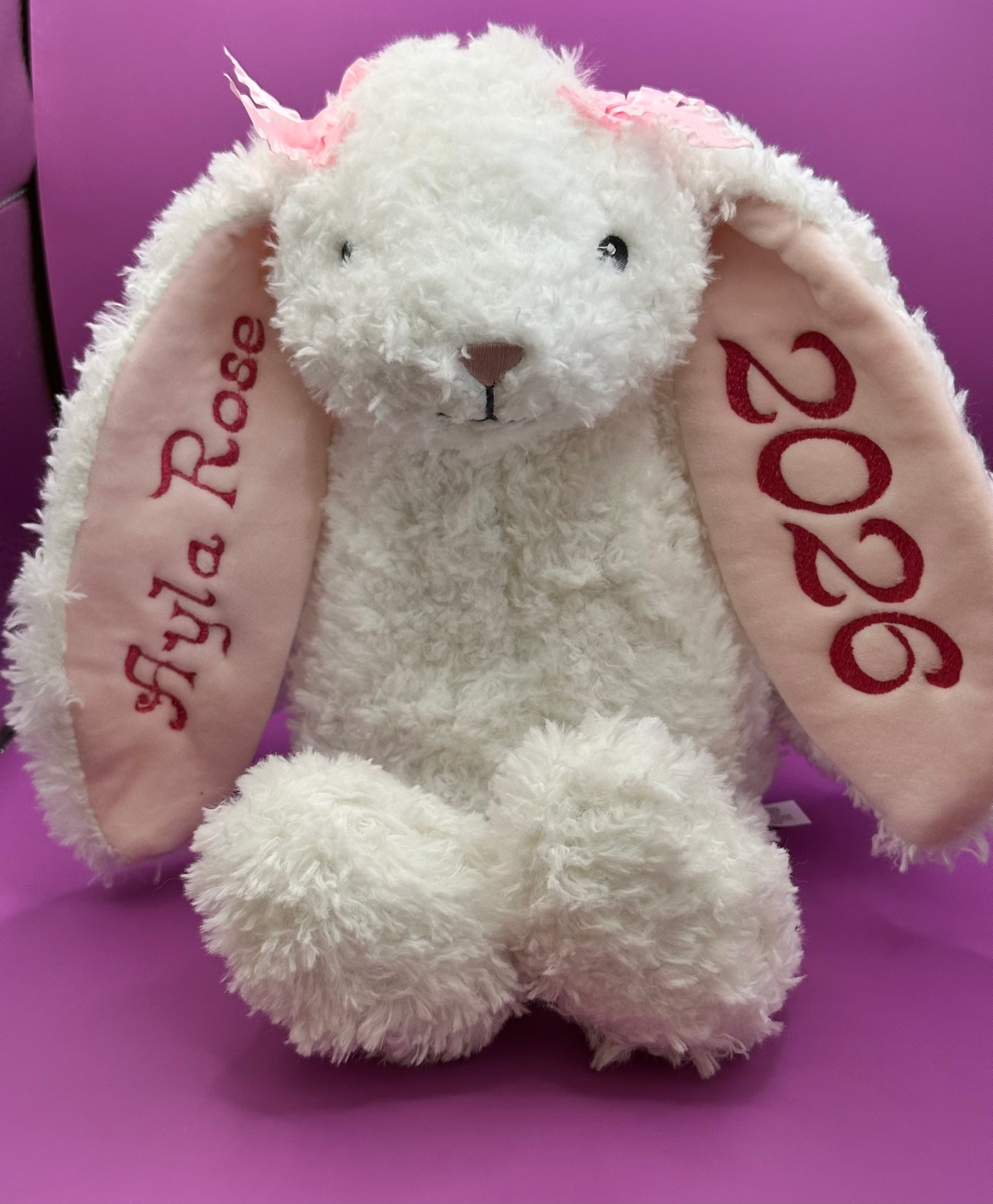 EMBROIDERY BUNNY EARS FONT